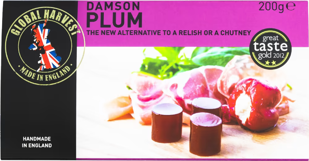 Global Harvest Damson Plum Fruit for Cheese 200g