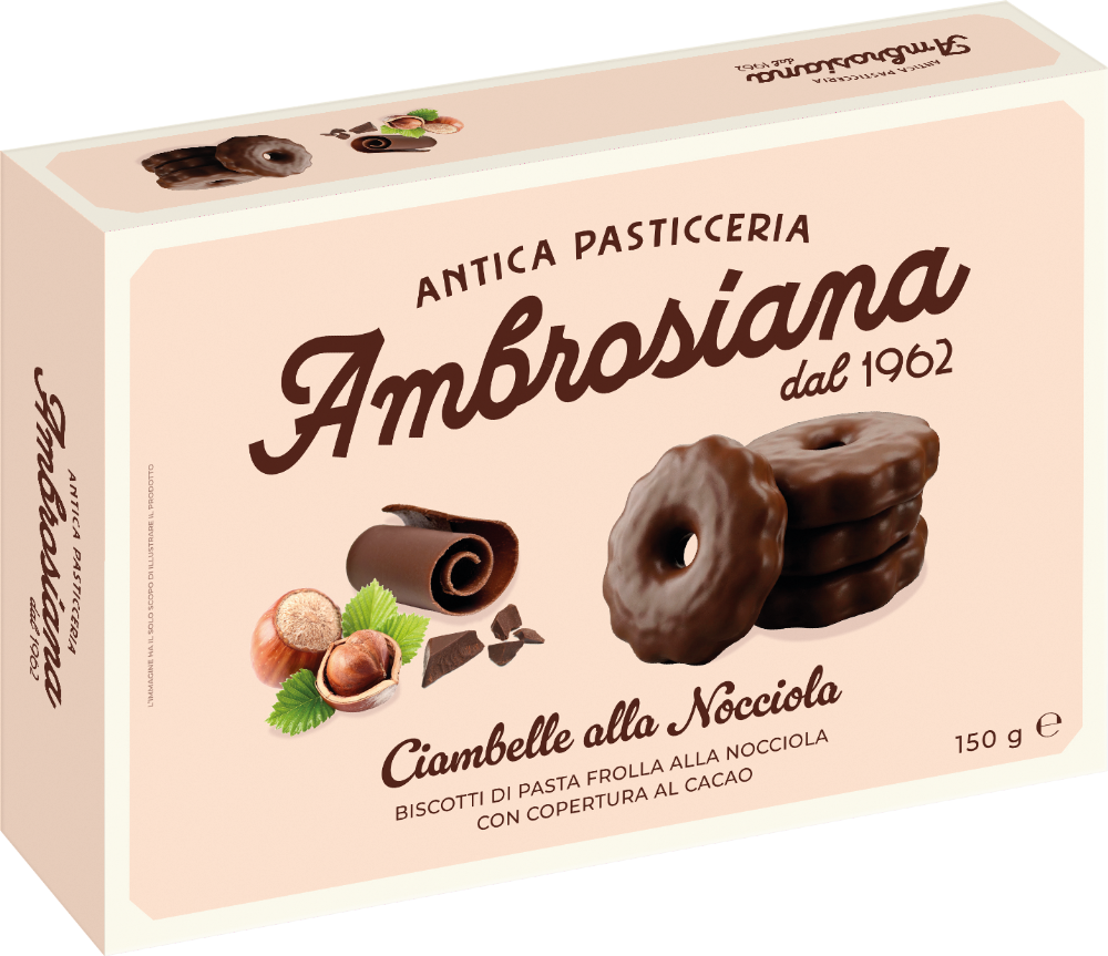 Ambrosiana Ciambelle alla Nocciola - Hazelnut 150g