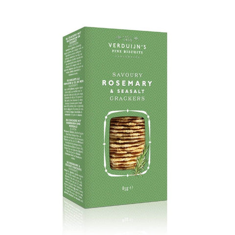 VERDUIJN'S Rosemary Crackers with Sea Salt 75g