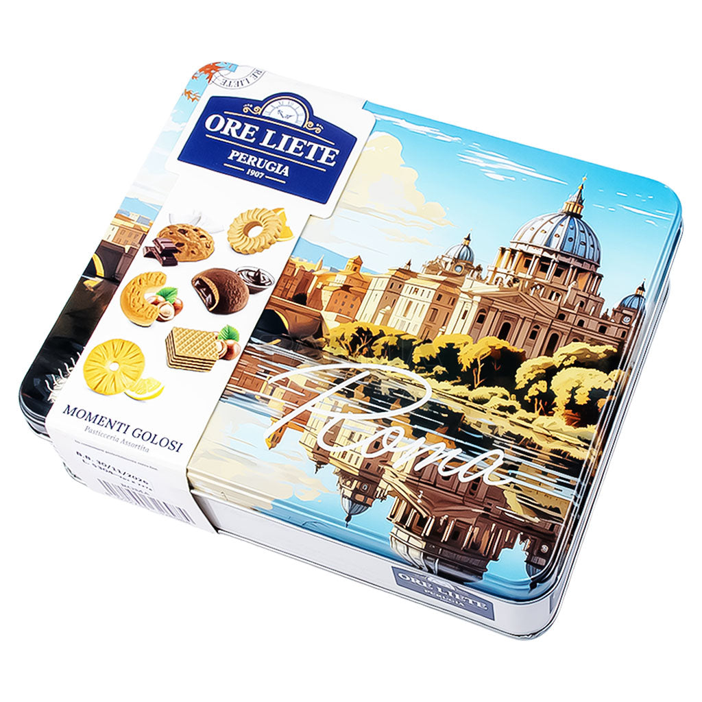 Ore Liete Roma Limited Edition Biscuit Tin 454g