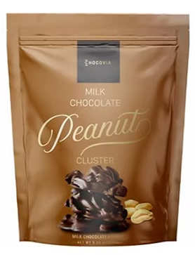 Chocovia Milk Chocolate Peanut Clusters