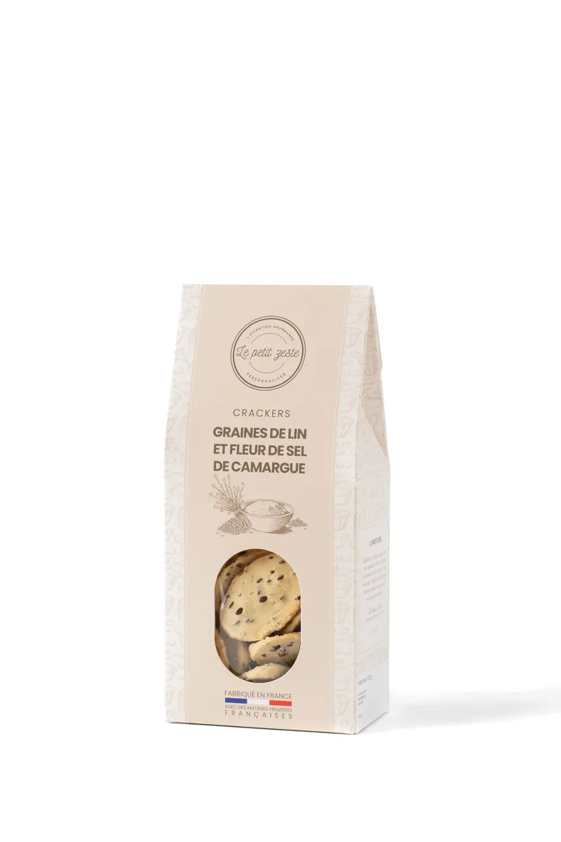 Le Petit Zeste Linseed & Camargue Fleur de Sel 100g