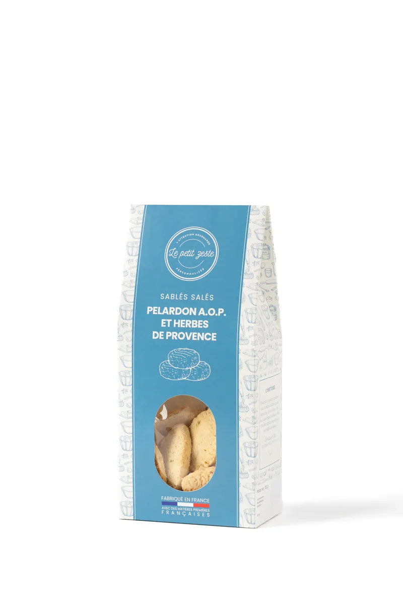 Le Petit Zeste Pélardon Cheese AOP & Provençal Herb Biscuits 100