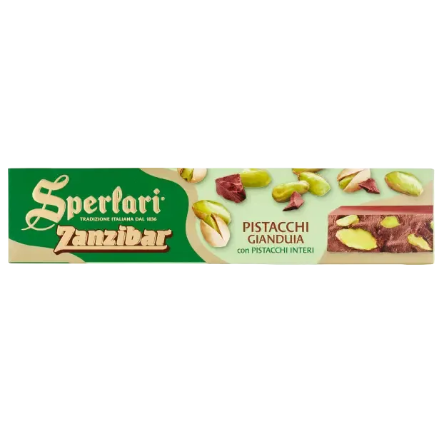 Sperlari Zanzibar Pistacchi e Gianduia