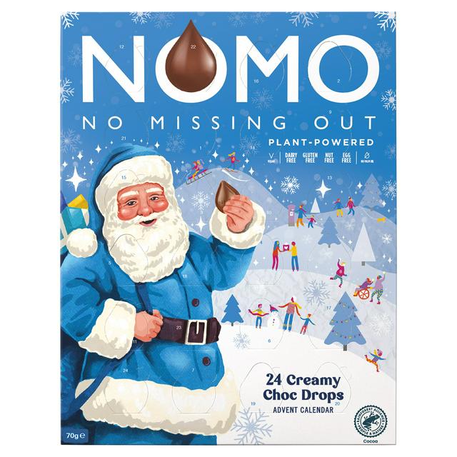 NOMO Creamy Choc Advent Calendar 70g