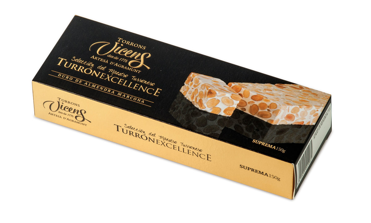 Torrons Excellence Hard Almond Nougat 150g