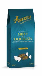 Amarelli Honey & Liquorice Candies 90g
