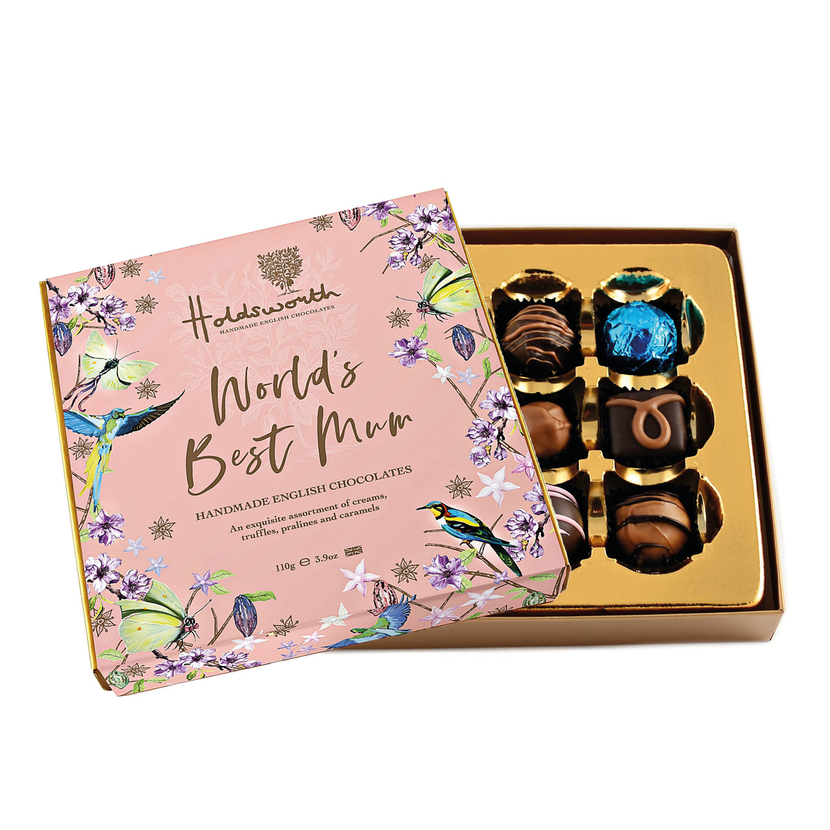 HOLDSWORTH World's Best Mum Chocolate Assortments 110g