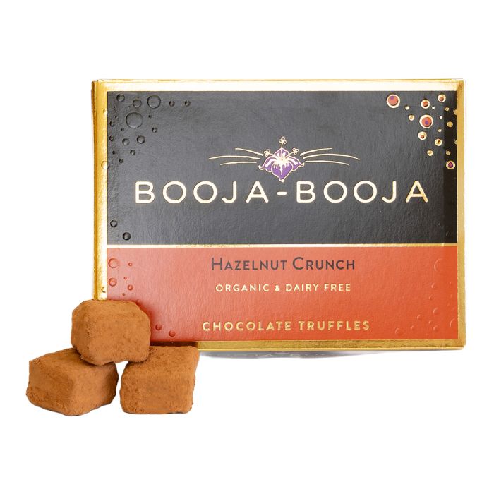 Booja-Booja Organic Hazelnut Crunch Chocolate Truffles