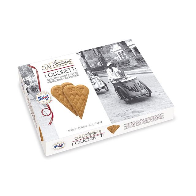 BUSSY Le Cialdissime I Quoretti Box 60g