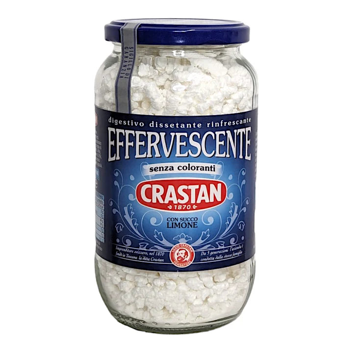 Crastan Effervescent Antacid Fizzy Digestive Lemon Drink 250g