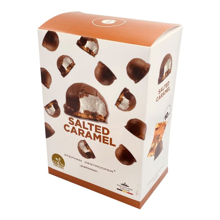 Stephan Destrooper Salted Caramel 10 Piece Mallow Cake Gift Box