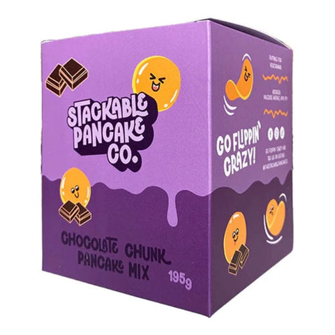 THE STACKABLE PANCAKE CO. Chocolate Chunk Pancake Mix 220g