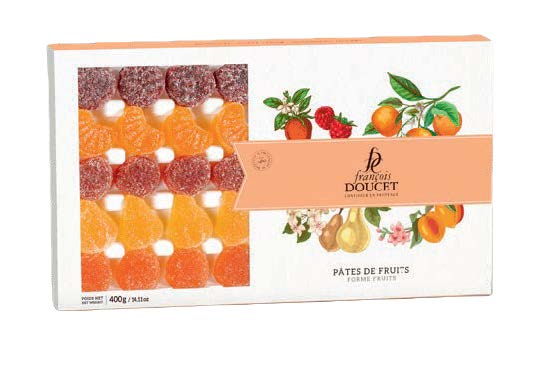 François Doucet Fruit Jellies sugar coated 400g Box