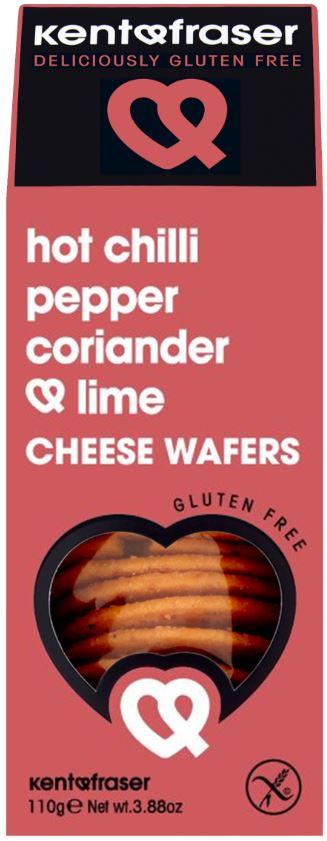 Kent & Fraser Gluten Free Hot Chilli Pepper, Coriander and Lime 110g