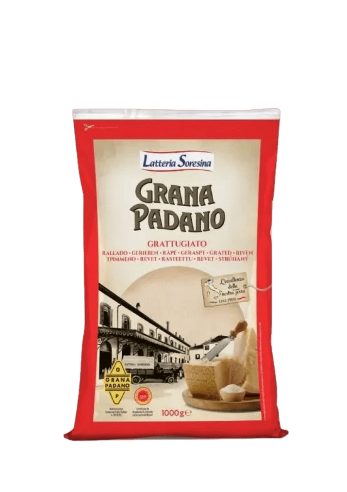 LATTERIA SORESINA Grated Grana Padano Cheese