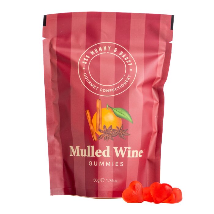 Ask Mummy & Daddy Mulled Wine Flavoured Gummy Pouch