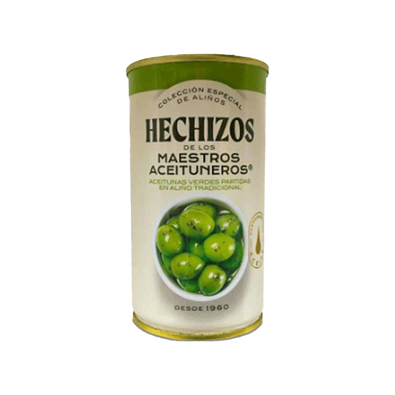 MAESTROS ACEITUNEROS Embrujo Olives in Tin 185g