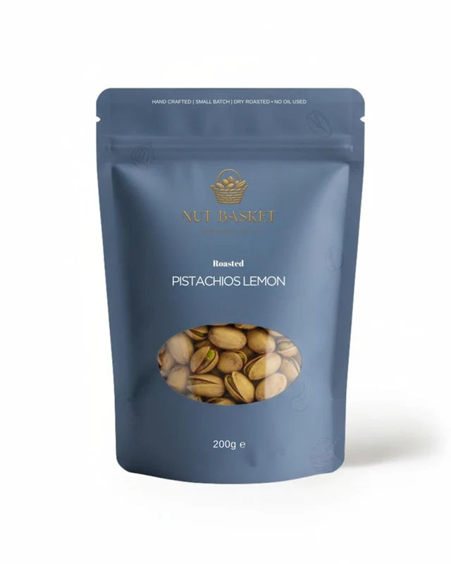 Nut Basket Lemon Roasted Pistachios 200g
