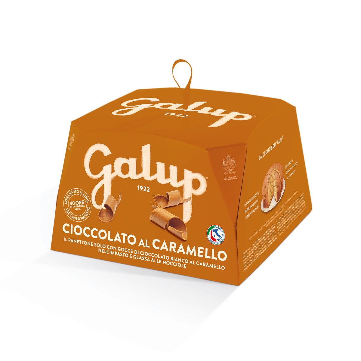 Galup White Chocolate and Caramel Panettone 750g