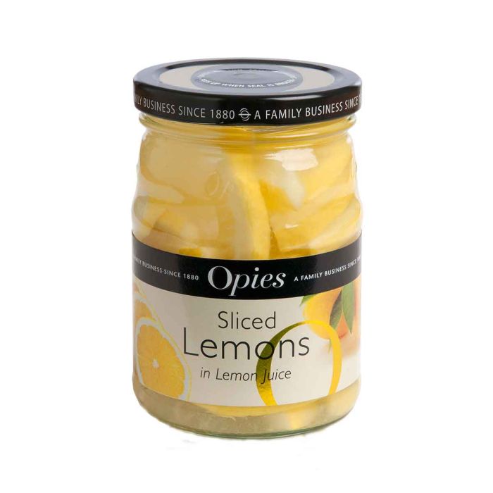 Opies Sliced Lemons in Lemon Juice 350g