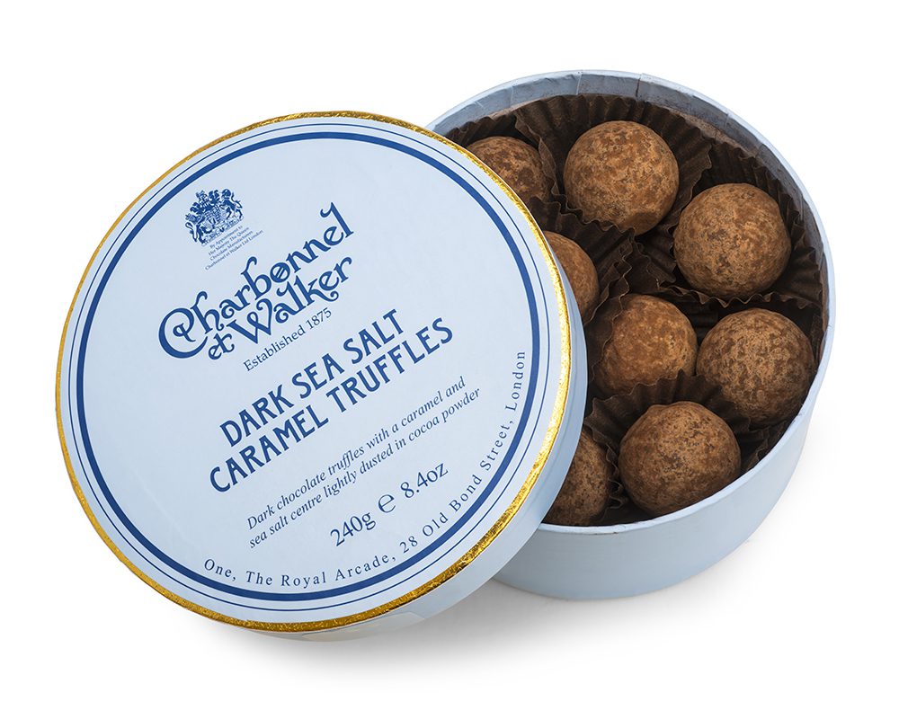 CHARBONNEL ET WALKER Dark Sea Salt Caramel Truffles 240g