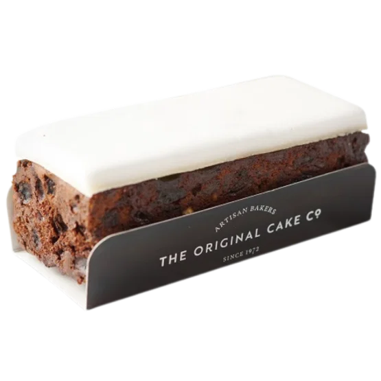 The Original Cake Company Iced Rich Fruit Cake with Gold Star 350g