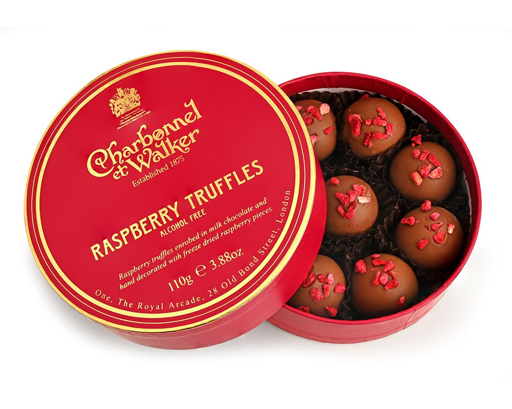 CHARBONNEL ET WALKER Raspberry Truffles 110g