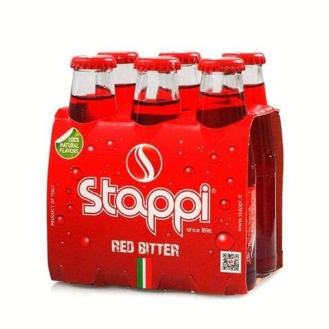 STAPPI Bitter Rosso - 6 bottles x 100ml