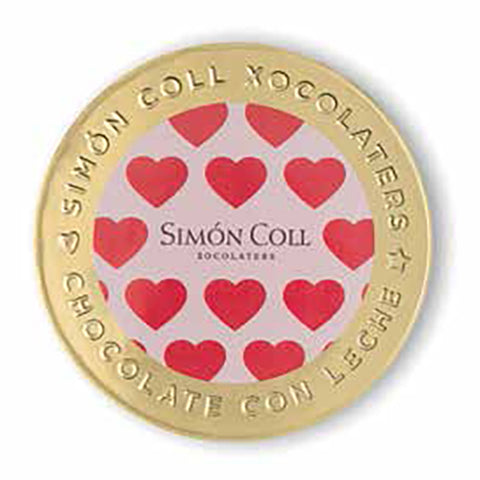 SIMON COLL Chocolate Heart Medallion 60g