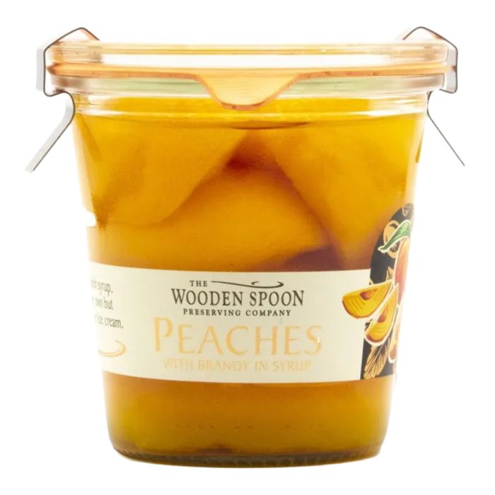 The Wooden Spoon Peaches & Brandy in Syrup
