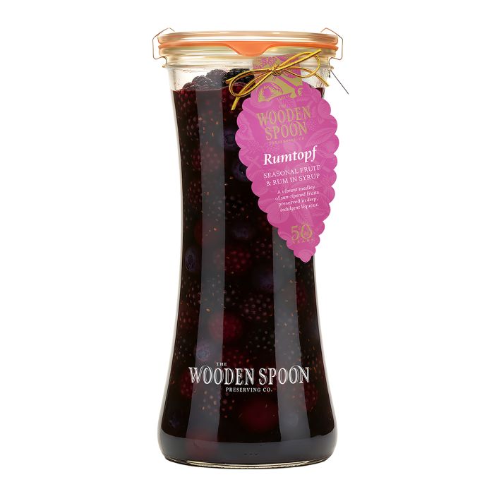 The Wooden Spoon Rumtopf Seasonal Fruits & Rum in Syrup 680g