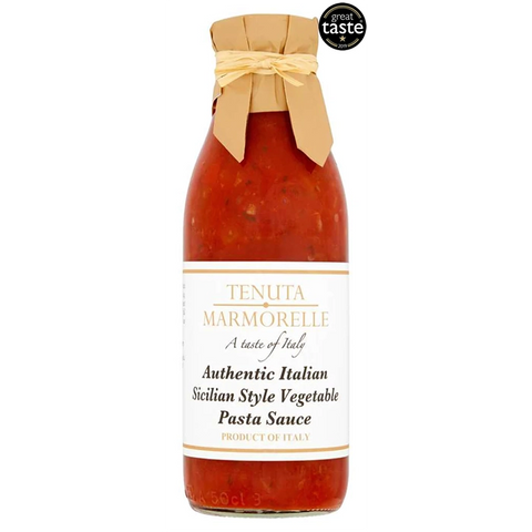 TENUTA MARMORELLE Pasta Sauce Sicilian Style Vegetable 500ml Gluten Free