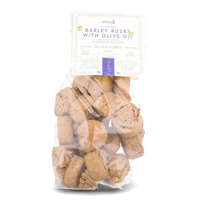 Ergon Foods Cretan Barley Rusks with Olive Oil 400g