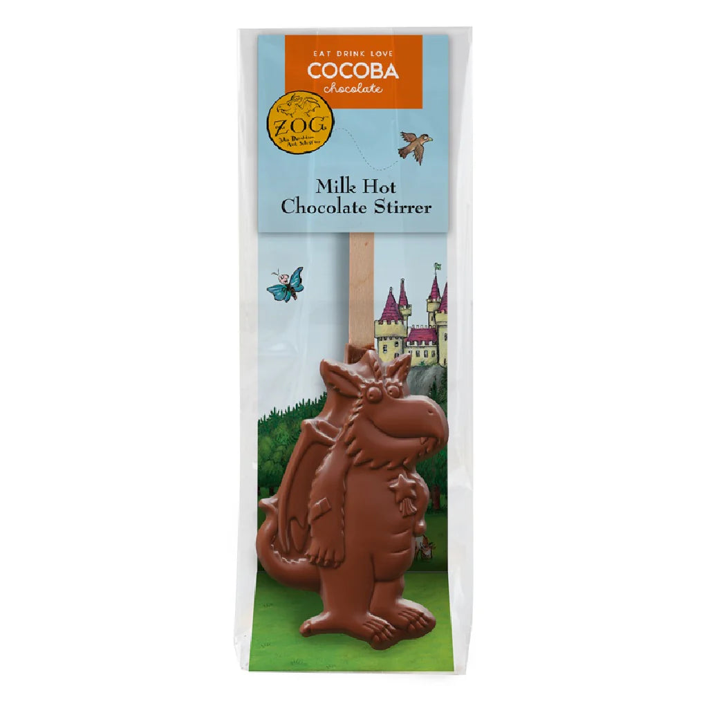 Zog Character Shaped Hot Chocolate Stirrer