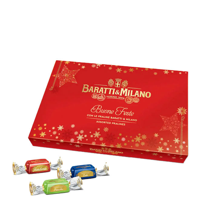 Baratti & Milano Christmas Chocolate Assortment Box 230g