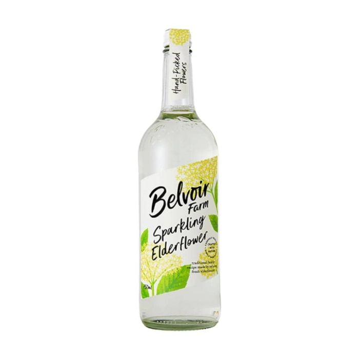Belvoir Organic Sparkling Elderflower 750ml