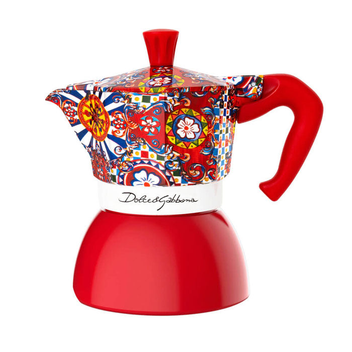 Bialetti X Dolce & Gabbana Sicilian Cart Moka Induction 4 Cup