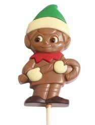 Bon Bon's Belgian Elf on the Shelf Chocolate Lolly 30g