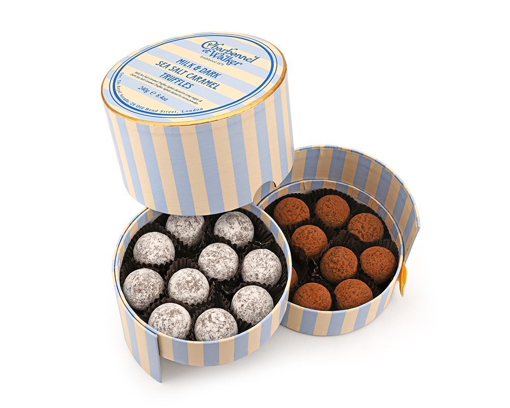 CHARBONNEL ET WALKER Milk & Dark Sea Salt Caramel Truffles 240g