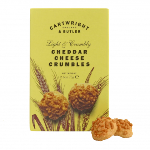 CARTWRIGHT & BUTLER Cheddar Cheese Crumbles 75g