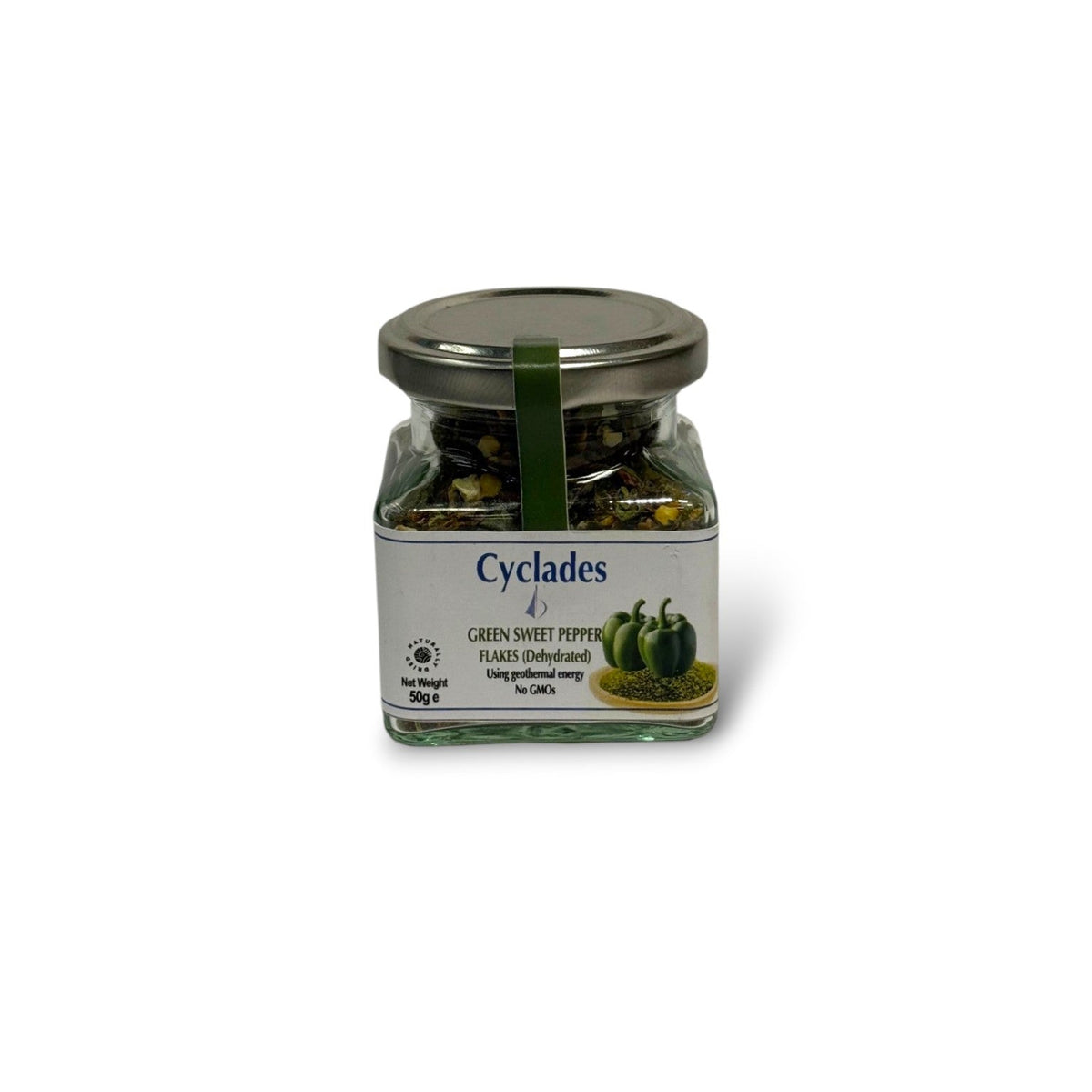 Cyclades Green Pepper Flakes 50g