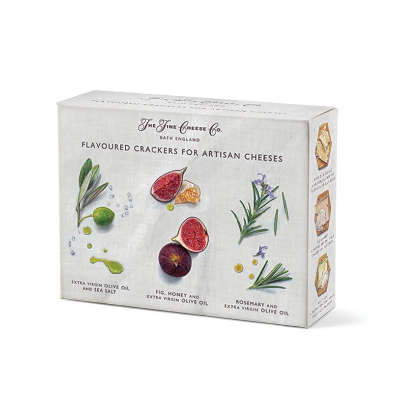 The Fine Cheese Co. Flavoured Crackers Selection Box