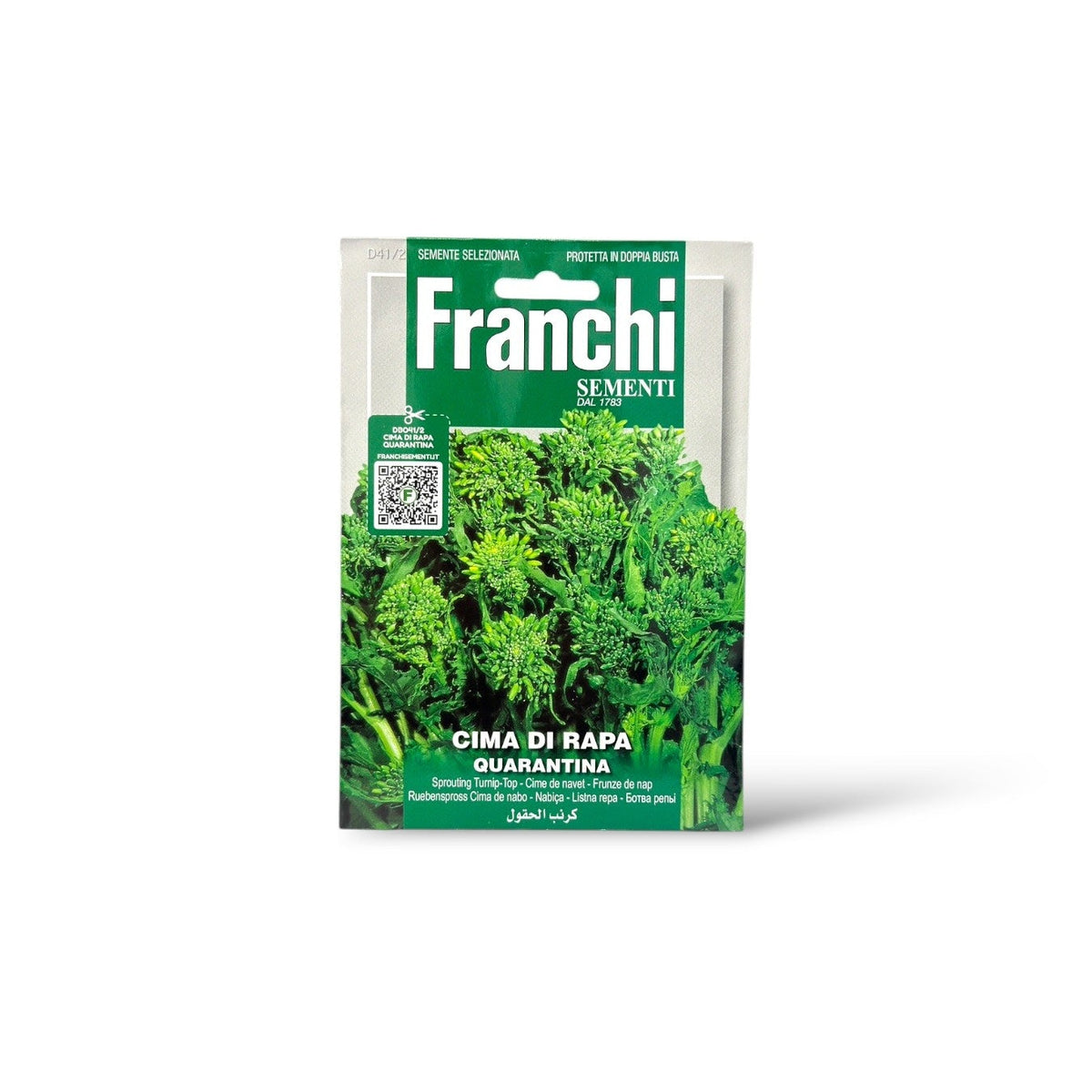 Franchi Seeds Cima Di Rapa Turnip Tops
