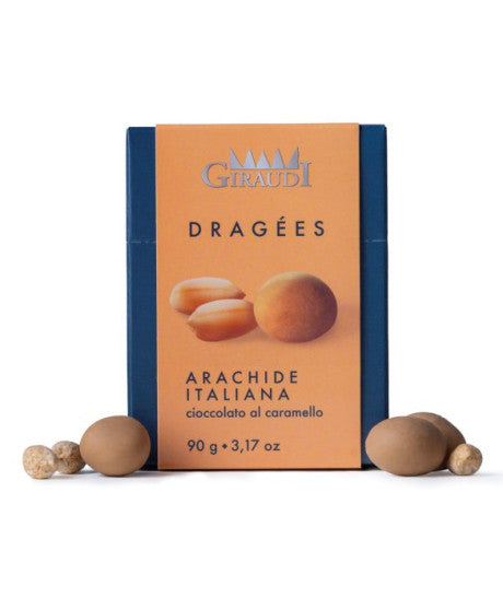 Giraudi Dragées Peanut & Caramel Chocolate 90g