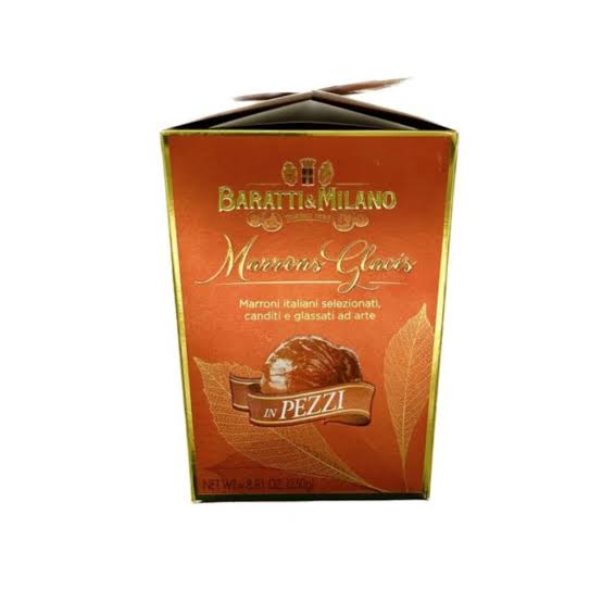 Baratti & Milano Marrons Glacés Pieces Box 250g