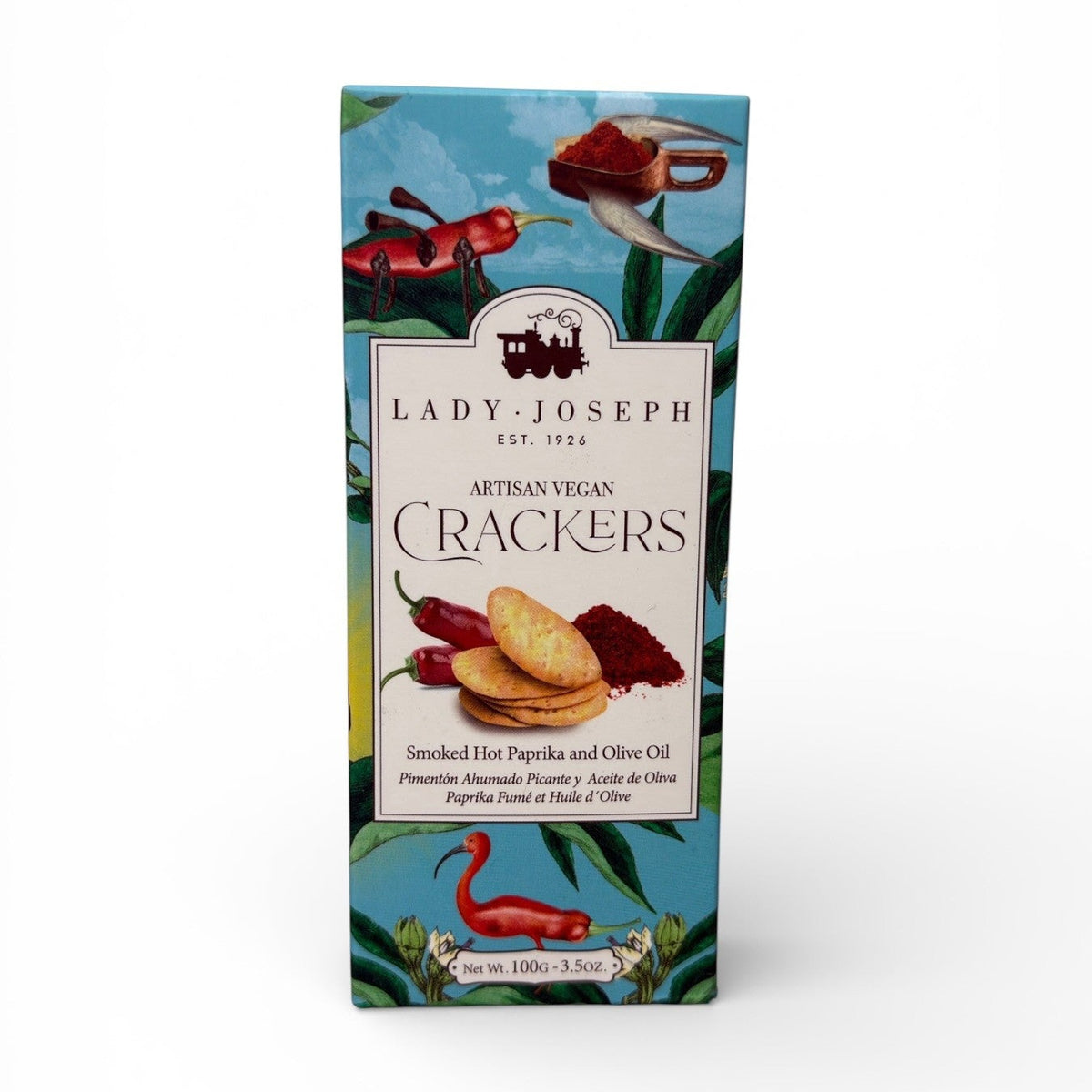 Lady Joseph Smoked Paprika & Olive Oil Vegan Crackers