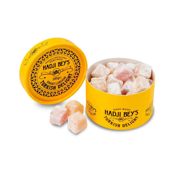 Hadji Bey's Rahat Lokoum Rose, Orange & Lemon Turkish Delight Gift Pack