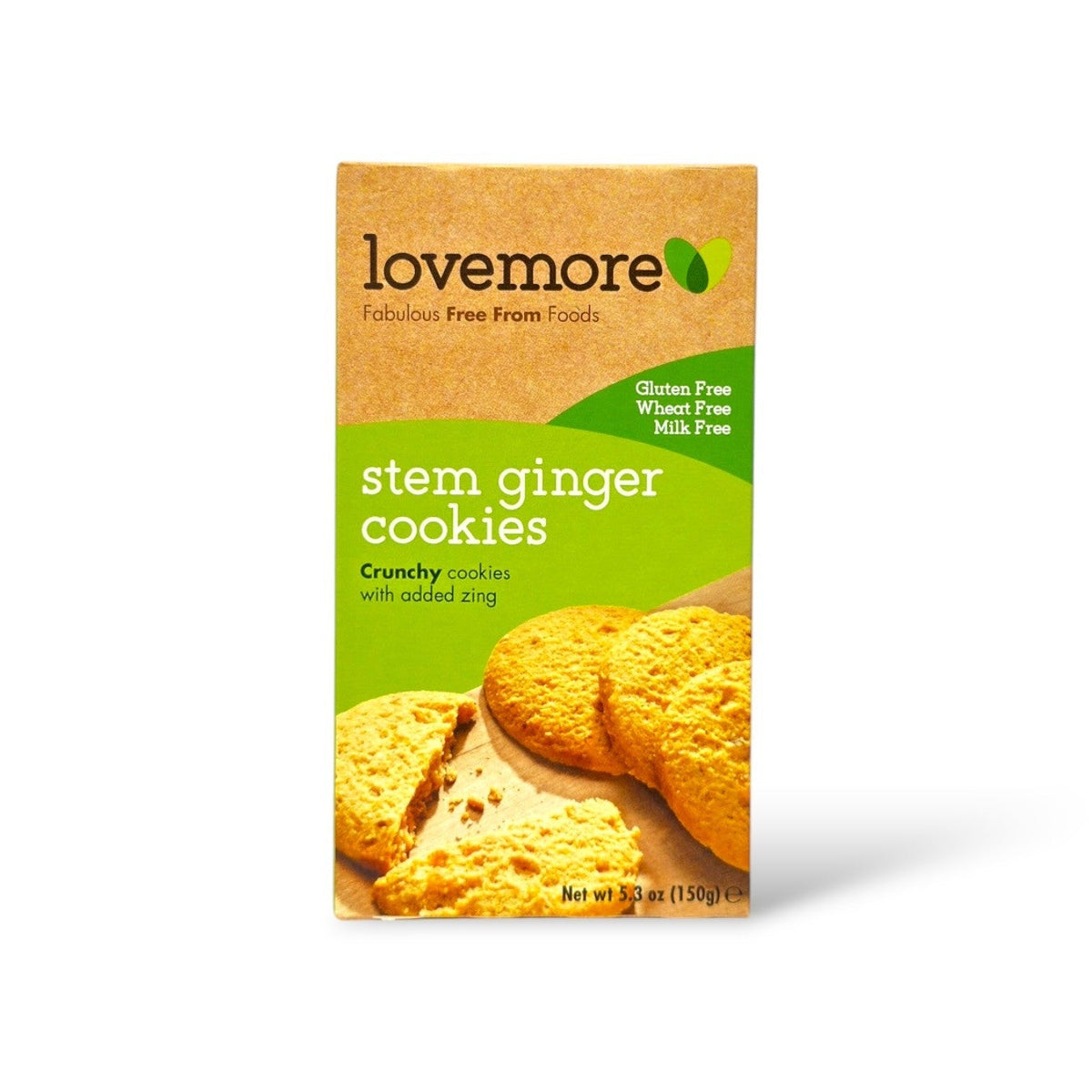 Lovemore Gluten Free Stem Ginger Cookies