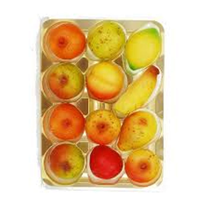 Nmk Marzipan Fruit 12 Piece Pack 170g